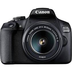 Canon EOS 2000D Spiegelreflexkamera Battery Kit