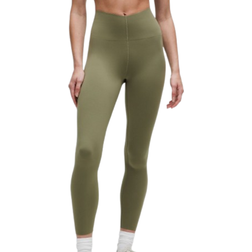 Lululemon Glow Up Leggings With Bund - Bay Leaf