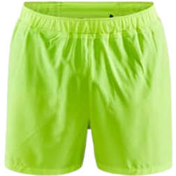 Craft Adv Essence Stretch Shorts 5" - Yellow