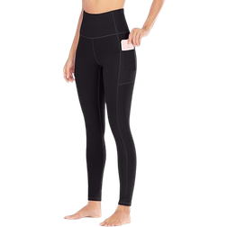 Ewedoos High Waisted Leggings with Pockets - Black
