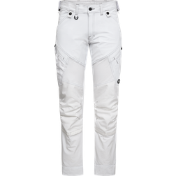 Engel X-treme Work Trousers with 4-Way Stretch - White