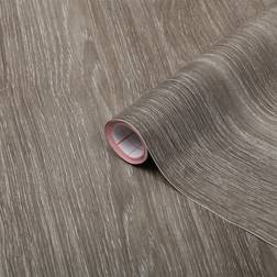 D-C-Fix Sheffield Oak Grey Wood Self-adhesive Wrap 5m W 675mm Adhesive Film