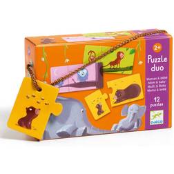 Djeco Mom & Baby 12 Pieces