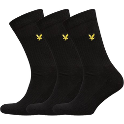 Lyle & Scott Men's Hamilton Socks 3-pack - Black