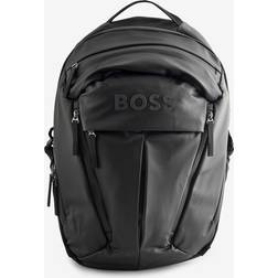 BOSS Stormy Coated Pu Backpack Bag - Black
