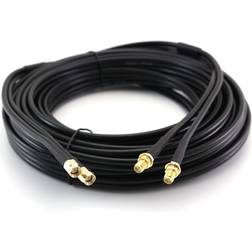 OEM SMA Male to SMA Female 10m Twin Coaxial Cable