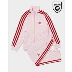 adidas Originals Girls Firebird Full Zip Tracksuit - Pink