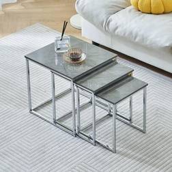Shein Nest Of Tables Set Of 3 Nested End Tables Nesting Table