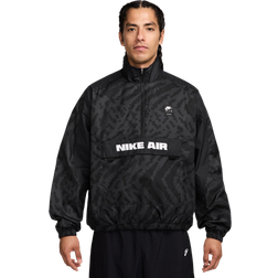 Nike Air All Over Print 1/2 Zip Jacket - Black/White