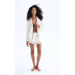 H&M Pyjama aus Viskosemix Damen - Weiß