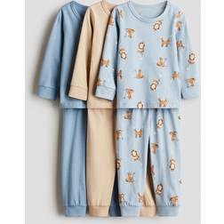H&M Baby Natdragt Bomuld - Lyseblå