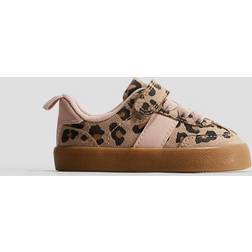 H&M Baby Sneakers - Beige/Leopardmönstrad