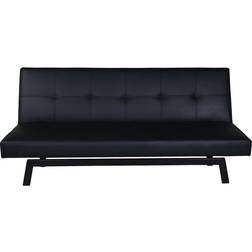 Venture Design Bodil Black Sofa 180cm 3 Seater