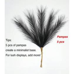 Shein 1PC Hand-Forged Metal Wire Vase Pampas Black Decorative Item 5pcs