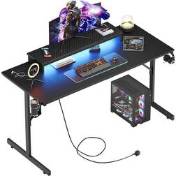 Bestier Gaming Desk 131.6 cm with Power Outlets