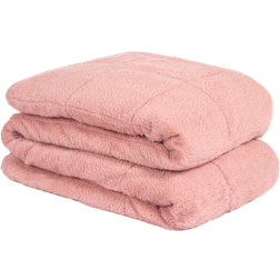 Brentfords Teddy Weight blanket 8kg Pink (200x150cm)