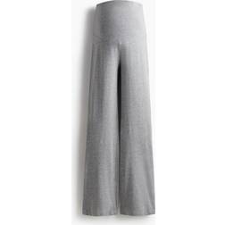 H&M Mama Before & After Flared Trousers Grey Marl (1289273002)