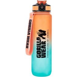 Gorilla Wear Grön Orange Vattenflaska 1L
