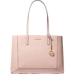 Michael Kors Sallie Large Saffiano Leather Tote Bag - Soft Pink