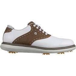 FootJoy Traditions M - White/Brown