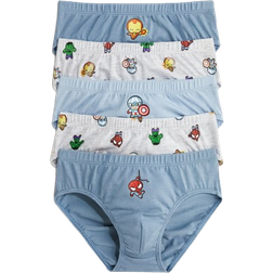H&M The Avengers 5-Pack Kalsonger Med Tryck - Blå