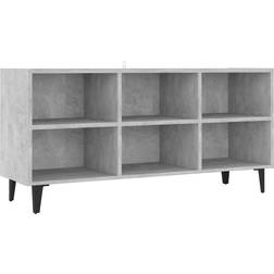 vidaXL 805954 Concrete Grey TV Bench 103.5x50cm