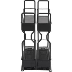 Living and Home 2-Tier & 2-Row Metal Spice Rack