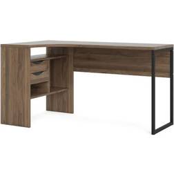 Tvilum Function Plus Corner Walnut Writing Desk 81x145.1cm
