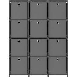 vidaXL 322617 Grey Storage Cabinet 103x141cm