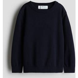 H&M Boys Cotton Jumper - Navy Blue
