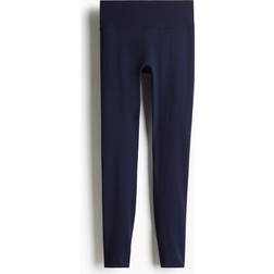 H&M Sports Leggings with SoftMove - Navy Blue