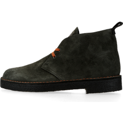 Clarks Desert Boot Standard Fit Suede Boots - Green