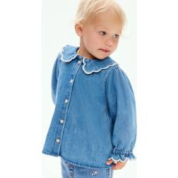 H&M Baby Denimblus Med Uddkant -