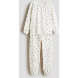 H&M Bomullspyjamas Med Tryck - Flicka