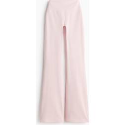 H&M Ladies Soft Pink Flared Sports Leggings - Multicolor