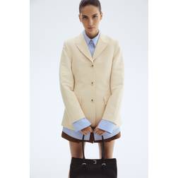H&M Ladies Fitted Blazer - Light Beige