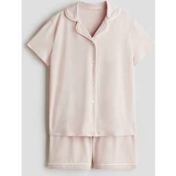 H&M Flicka Pyjamas - Ljusrosa/Vit