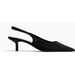 H&M Dam Svart Slingbacks