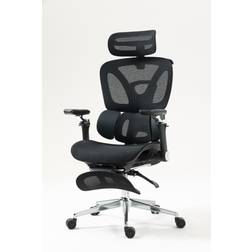 ActiveJet Ergonomisk Kontorstol Svart Silver Kontorsstol