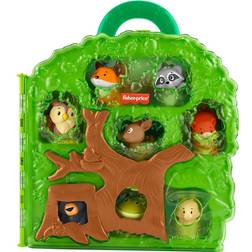 Fisher-Price Little People Forest Friends Carry Case 9 Pieces