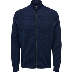 Only & Sons Malik Knit Cardigan - Blue/Navy