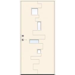 Swedoor Pulse Ytterdörr Klarglas S 0500-N H (90x210cm)