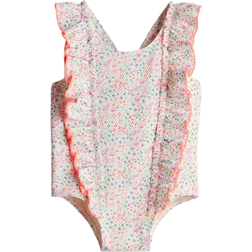 H&M Frilled Swimsuit - Pink/Floral (1270554002)