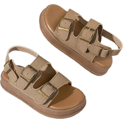 Shein 2025 New Children's Sandals, Boys And Girls Like Platform Sandals