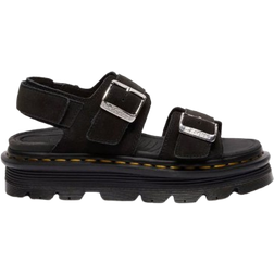 Dr. Martens Zebzag Suede Sandals - Black