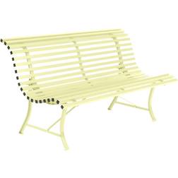Fermob Louisiane 150cm - Frosted Lemon Garden Bench