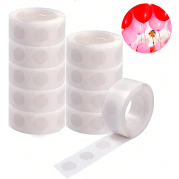 Shein Party Decorations Double Sided Balloon Glue Dots Suitable for Wedding White 100pcs