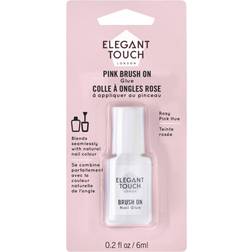 Elegant Touch Pink Brush On Glue 6ml