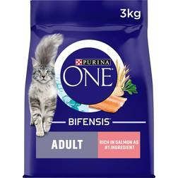 Purina ONE Adult Salmon Dry Cat Food 3kg