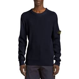 Stone Island Full Rib Tröja Klassisk Passform - Blå